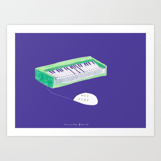 Hey Jude Art Print