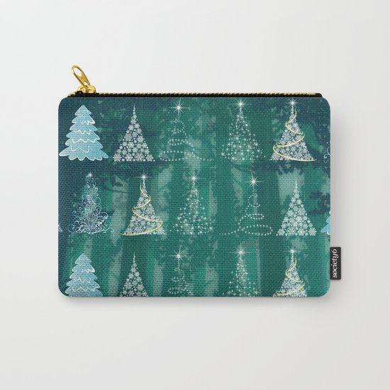 Christmas tree in the forest Carry-All Pouch