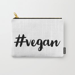 #VEGAN Carry-All Pouch | Tofu, Rights, Positive, Animal, Green, Giftsforvegans, Eco, Vegangifts, Ethical, Environment 