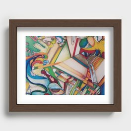 My Home Recessed Framed Print