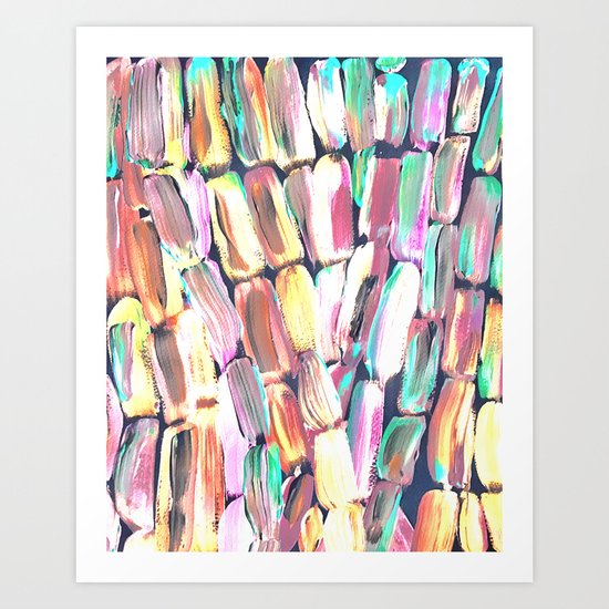 Spring Fiesta Sugarcane Art Print