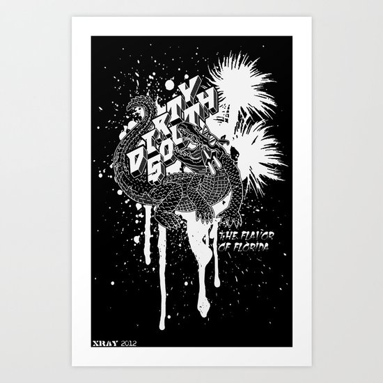 DIRTY SOUTH: The Flavor of Florida Art Print