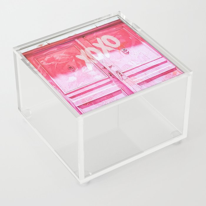 Pink Door Acrylic Box