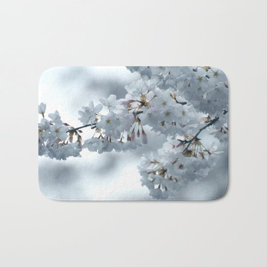 COOL BLOSSOMS Bath Mat