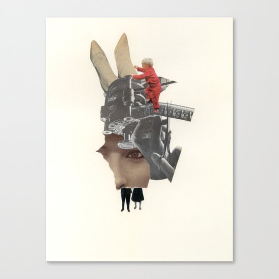 Five Fragments Canvas Print