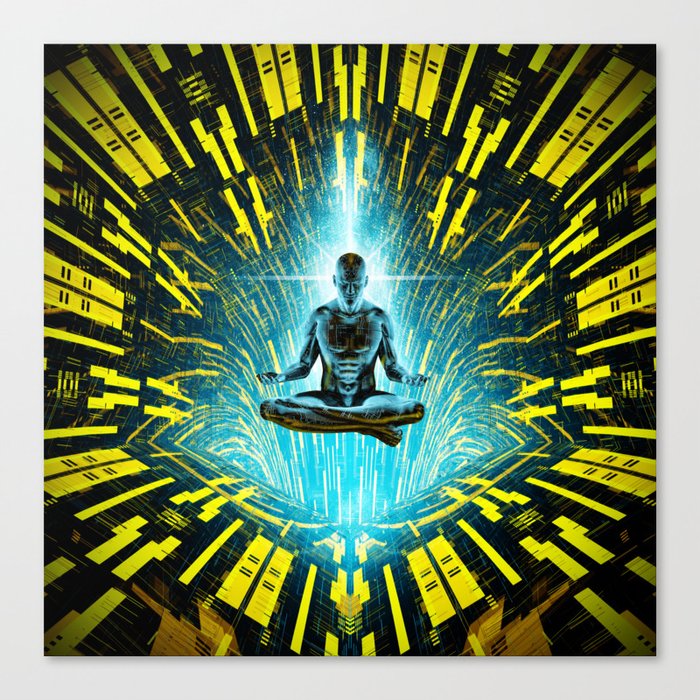 Zen Singularity Canvas Print