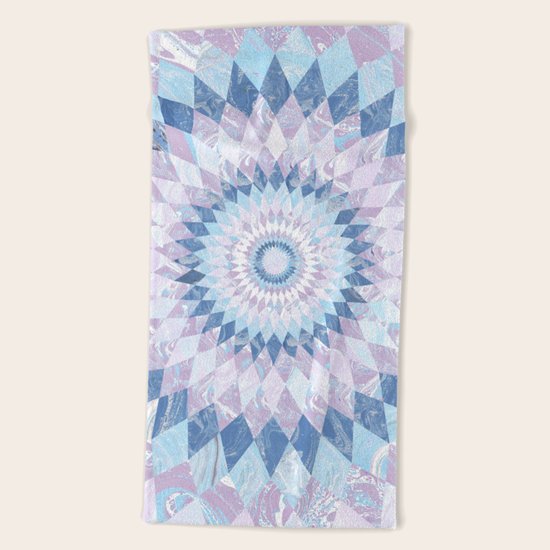 Mandala Beach Towel