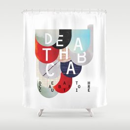 Death Cab for Cutie Shower Curtain
