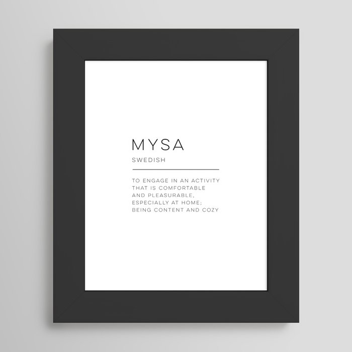 Framed Art Print