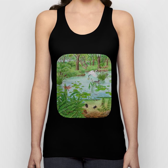 A Day of Forest (4). (the lake ecosystem) Tank Top