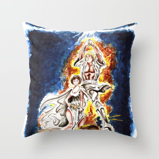 STAR WARS: A New Hope Watercolor Throw Pillow