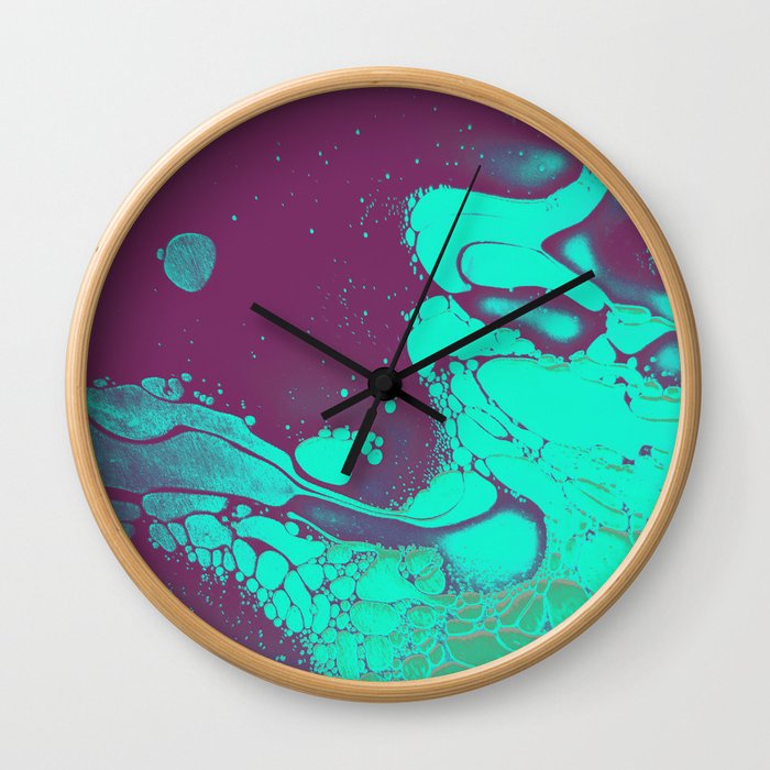 POLLUTED Wall Clock