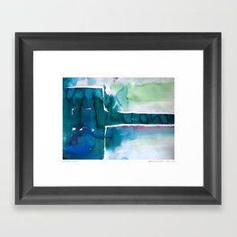 Landscape with Argonauts - Abstract 0035 Framed Art Print