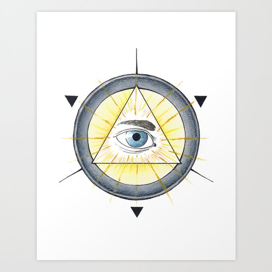 Eye of Providence Art Print