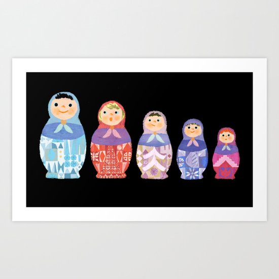 Small, Smaller, Smallest Art Print
