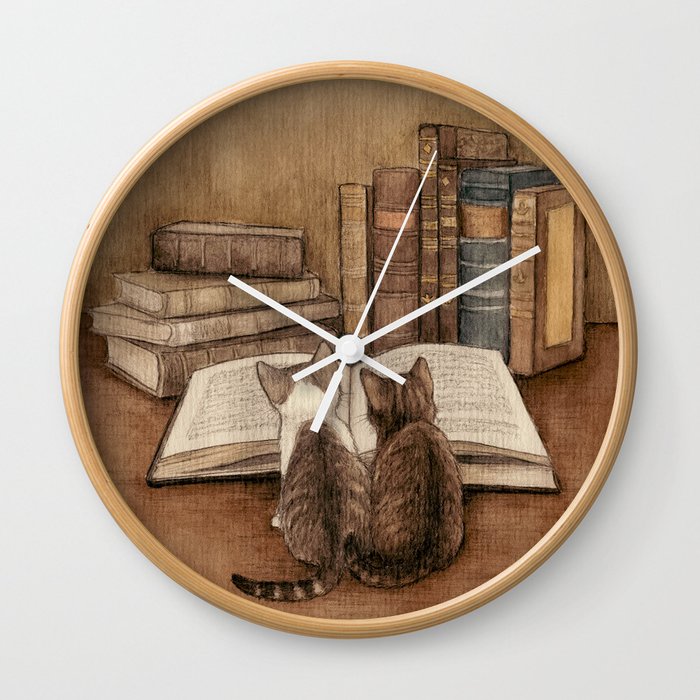 In the Library Wall Clock