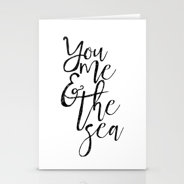 You Me And The Sea,Printable Art,Beach Decor,Sea Print,Ocean Quote,Love Prints,Beach House Decor