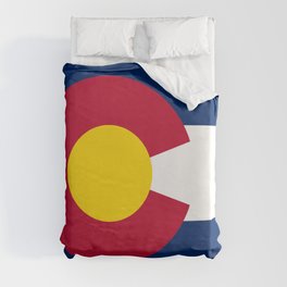 Colorado Flag Duvet Cover