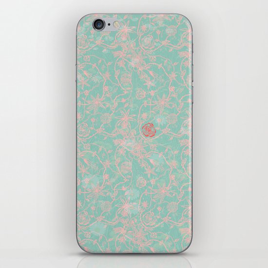 Tribal Flowers iPhone & iPod Skin