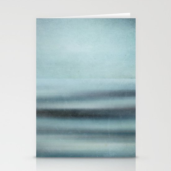 abstract sea Stationery Cards