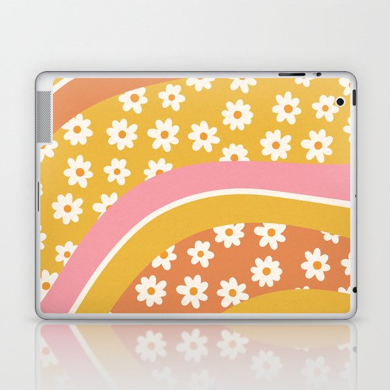 Sunny Days Daisy Field Laptop & iPad Skin