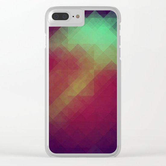 Jelly Pixel Clear iPhone Case
