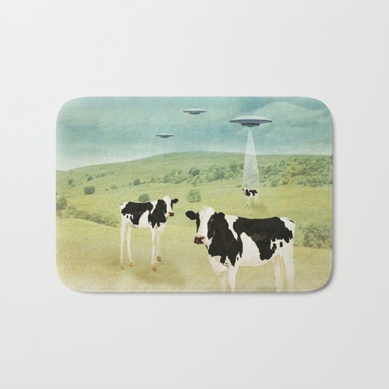 we all like burgers _ US AND THEM Bath Mat