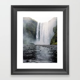 Skogafoss Framed Art Print