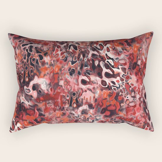 Abstract Pattern Rectangular Pillow