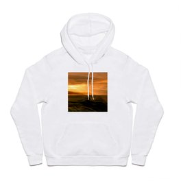 Clearing Squall Hoody | Sunset, Rain, Goldenlight, Squall, Maui, Oil, Hawaii, Painting 