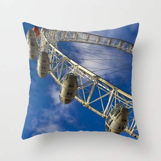 London Eye Throw Pillow