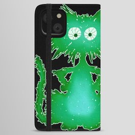 Green Scaredy Cat I'm Fine I'm Fine Everything Is Fine iPhone Wallet Case