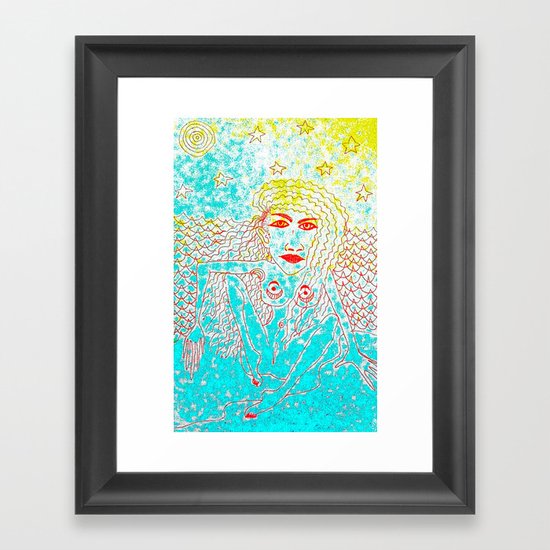 Sea Child Framed Art Print