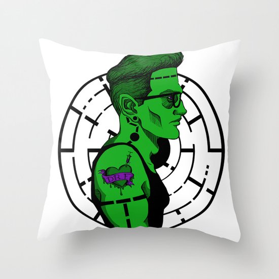 Frank's Son Throw Pillow