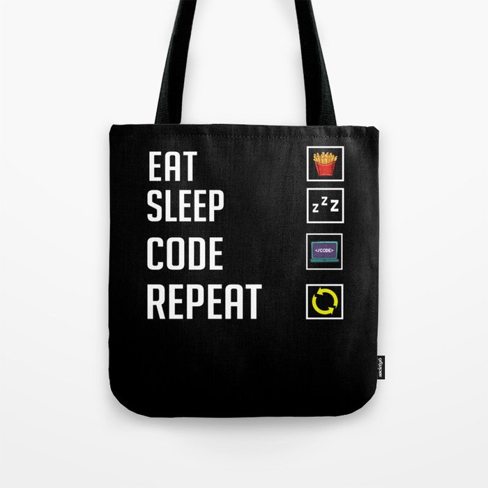 Coding Programmer Gift Medical Computer Developer Tote Bag