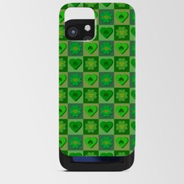Happy St. Patrick's Day candy iPhone Card Case