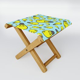 Light bulb texture Folding Stool