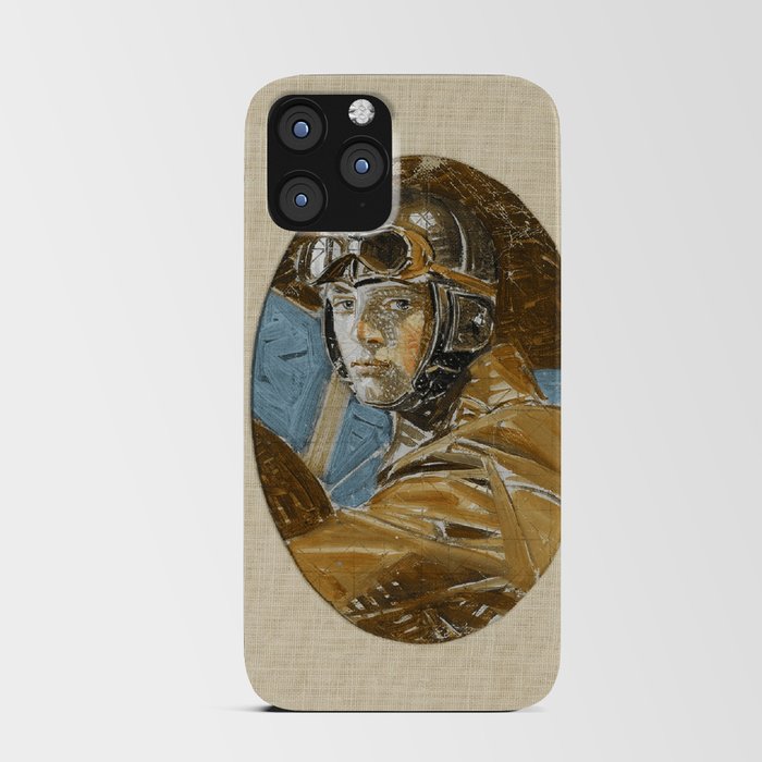 The airman and his wife iPhone Card Case