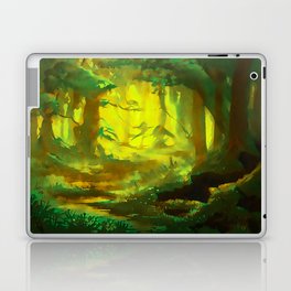 Into the Forest of Light Laptop Skin