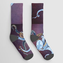 Metallic Octopus III Socks