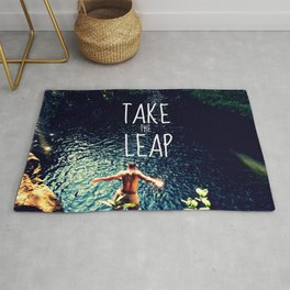 TAKE THE LEAP  Rug