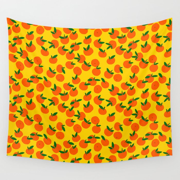 Tangerines Wall Tapestry
