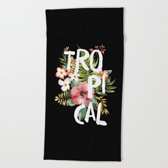 Tropical II Beach Towel