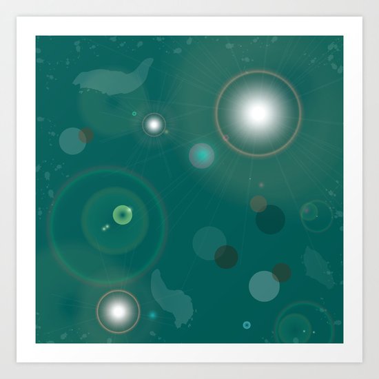 Starburst Art Print