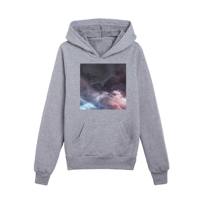 Renaissance sunset  Kids Pullover Hoodie