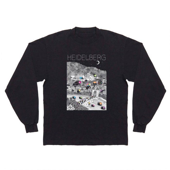 Locals Only - Heidelberg, Germany Long Sleeve T Shirt