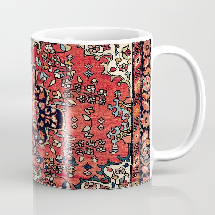 Farahan Arak West Persian Poshti Print Coffee Mug