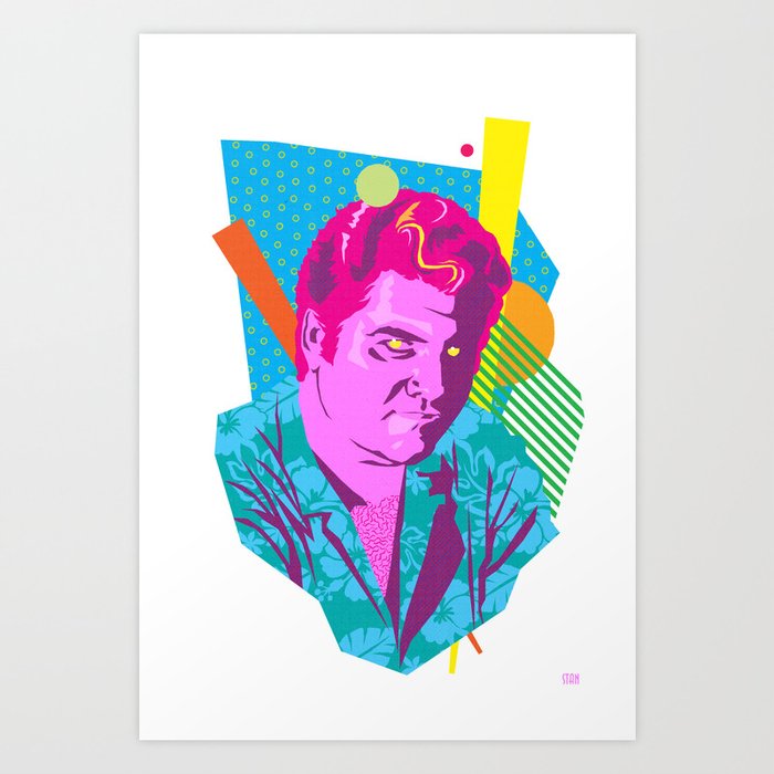 STAN :: Memphis Design :: Miami Vice Series Art Print