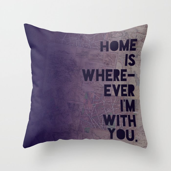 With You Throw Pillow