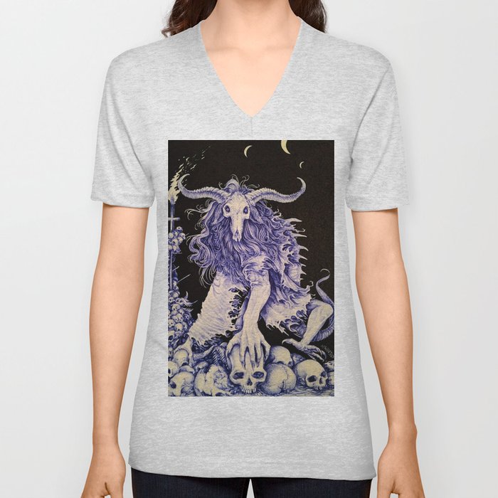 The Bone Collector V Neck T Shirt